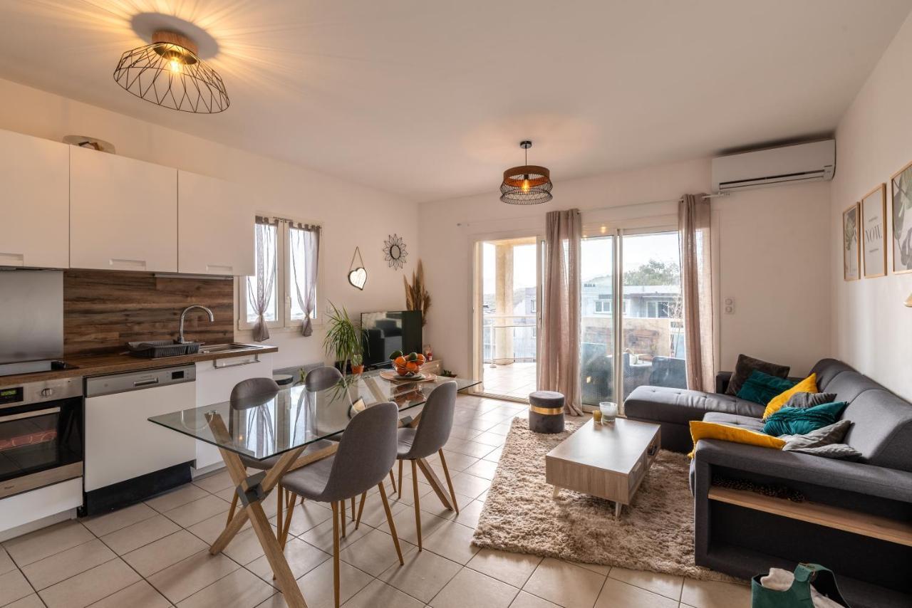 U Nidu - A Ajaccio, Magnifique Appartement 4 Couchages Vue Mer Ajaccio  Eksteriør bilde