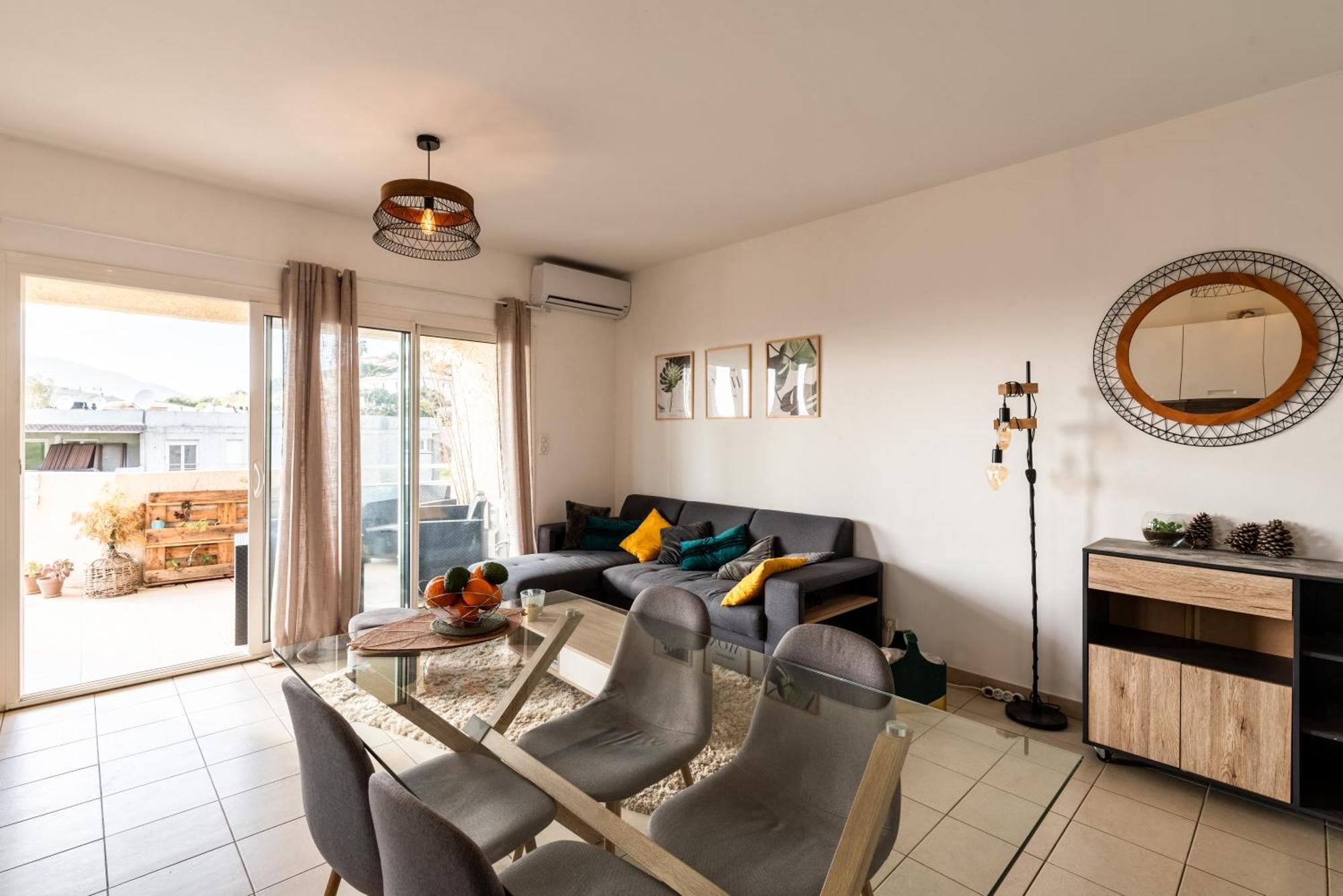 U Nidu - A Ajaccio, Magnifique Appartement 4 Couchages Vue Mer Ajaccio  Eksteriør bilde
