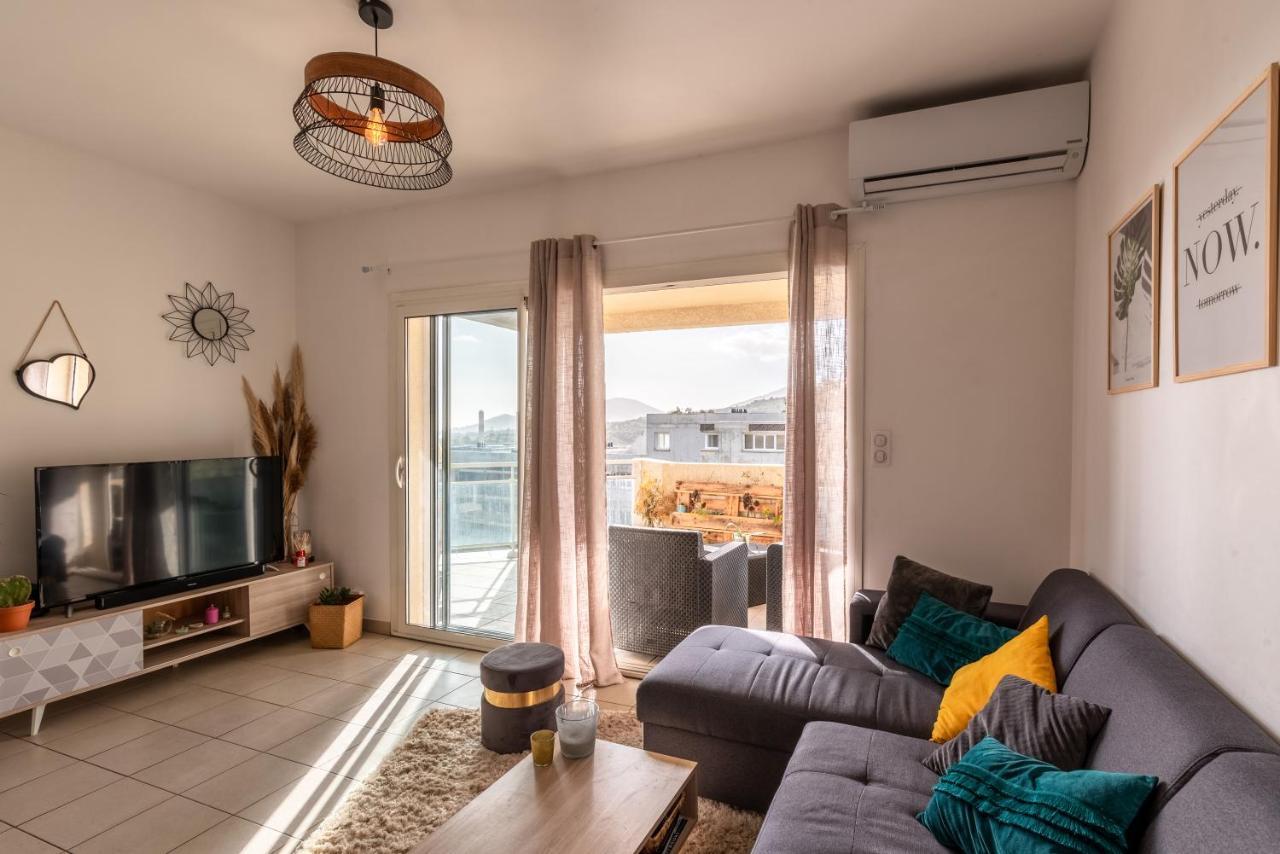U Nidu - A Ajaccio, Magnifique Appartement 4 Couchages Vue Mer Ajaccio  Eksteriør bilde
