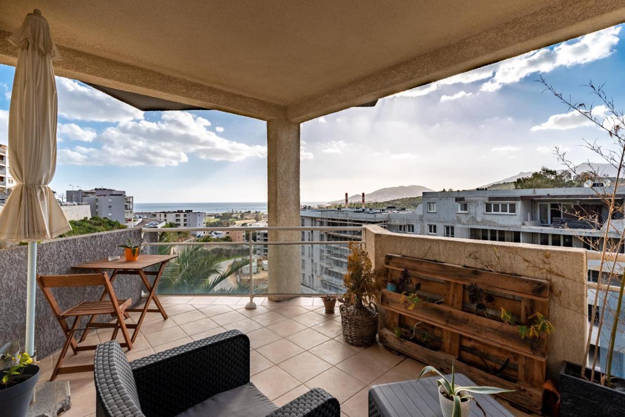 U Nidu - A Ajaccio, Magnifique Appartement 4 Couchages Vue Mer Ajaccio  Eksteriør bilde